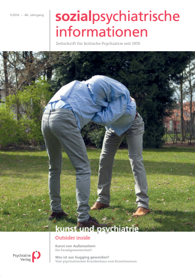 Cover of Volume: Sozialpsychiatrische Informationen Volume 46 (2016), Edition 1