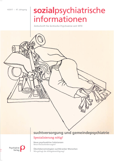 Cover of Volume: Sozialpsychiatrische Informationen Volume 47 (2017), Edition 4