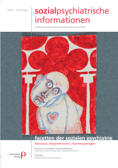 Cover of Volume: Sozialpsychiatrische Informationen Volume 48 (2018), Edition 3