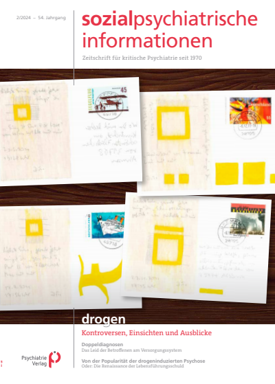 Cover of Volume: Sozialpsychiatrische Informationen Volume 54 (2024), Edition 2