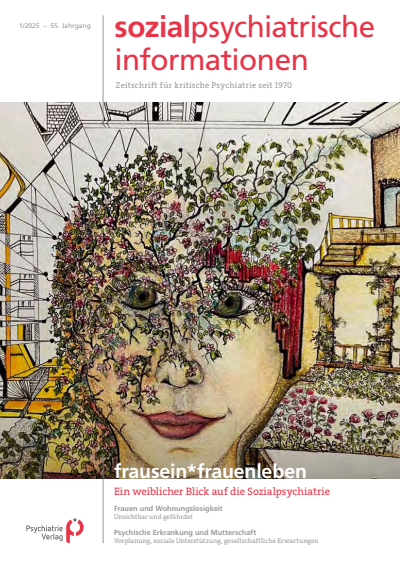 Cover of Volume: Sozialpsychiatrische Informationen Volume 55 (2025), Edition 1