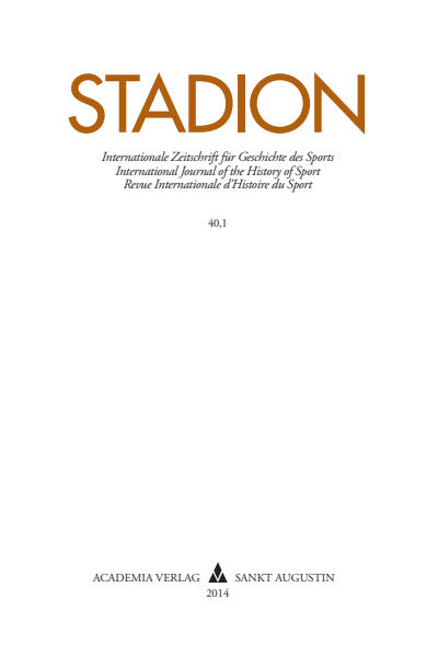 Cover of Volume: STADION Volume 40 (2014), Edition 1