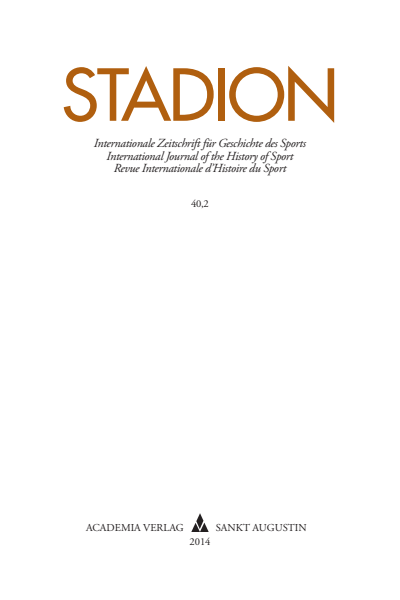 Cover of Volume: STADION Volume 40 (2014), Edition 2