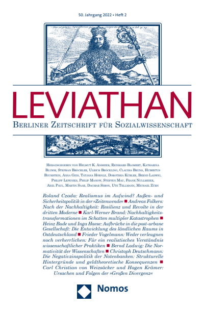 Cover of Volume: Leviathan Volume 50 (2022), Edition 2