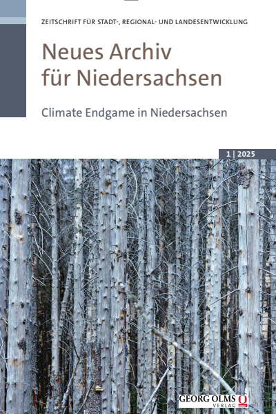 Cover der Ausgabe: Neues Archiv für Niedersachsen Jahrgang 12 (2025), Heft 1