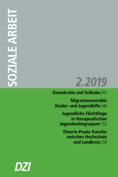 Cover of Volume: Soziale Arbeit Volume 68 (2019), Edition 2