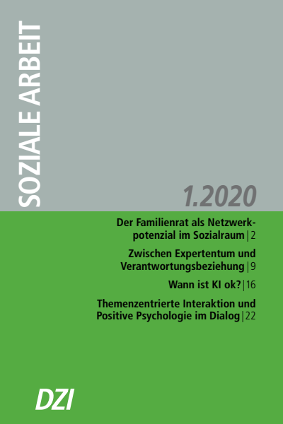 Cover of Volume: Soziale Arbeit Volume 69 (2020), Edition 1
