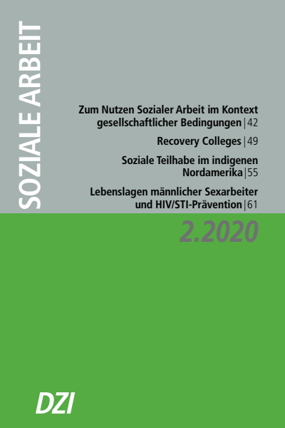 Cover of Volume: Soziale Arbeit Volume 69 (2020), Edition 2