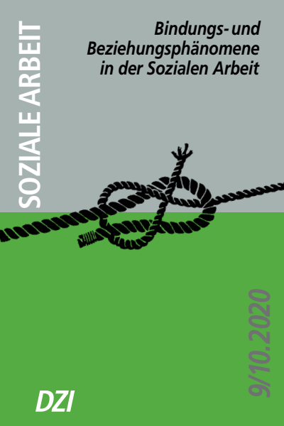 Cover der Ausgabe: Soziale Arbeit Jahrgang 69 (2020), Heft 9-10