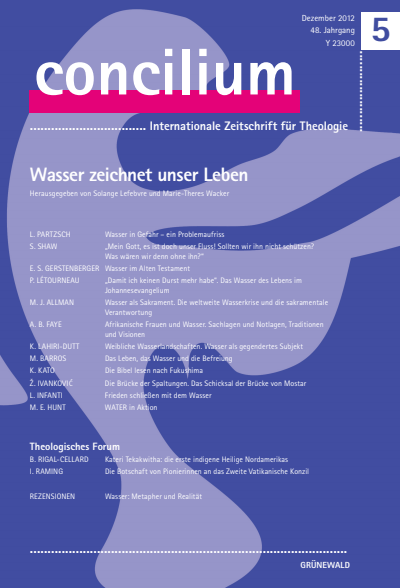 Cover of Volume: Concilium Volume 48 (2012), Edition 5