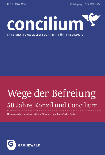 Cover of Volume: Concilium Volume 52 (2016), Edition 1