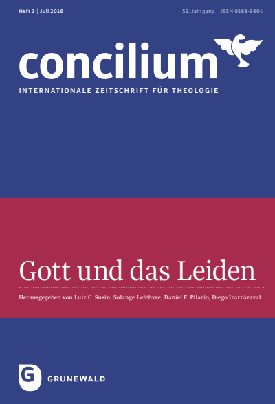 Cover of Volume: Concilium Volume 52 (2016), Edition 3