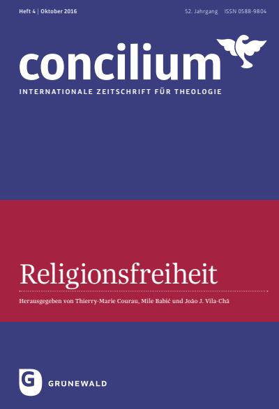 Cover of Volume: Concilium Volume 52 (2016), Edition 4