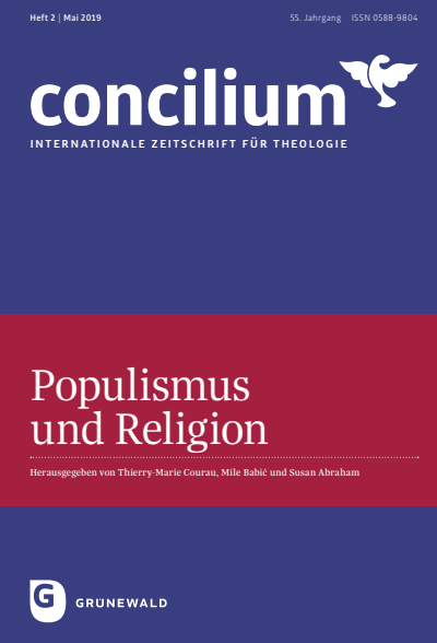 Cover of Volume: Concilium Volume 55 (2019), Edition 2
