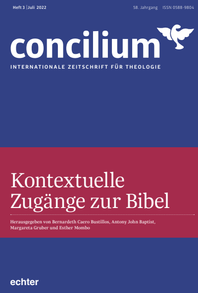 Cover der Ausgabe: Concilium Jahrgang 58 (2022), Heft 3