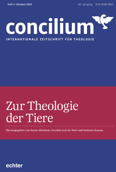 Cover der Ausgabe: Concilium Jahrgang 58 (2022), Heft 4