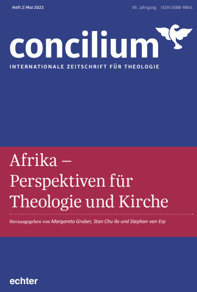 Cover der Ausgabe: Concilium Jahrgang 59 (2023), Heft 2