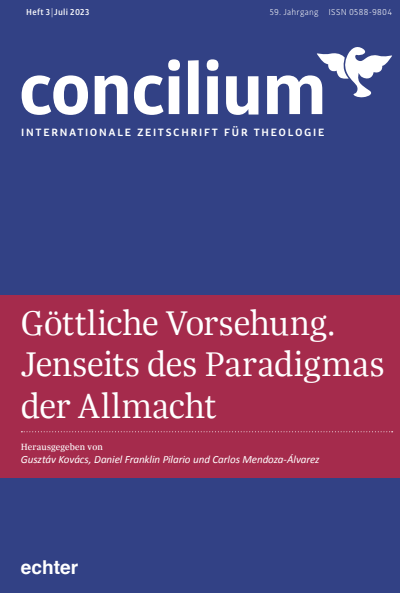 Cover der Ausgabe: Concilium Jahrgang 59 (2023), Heft 3