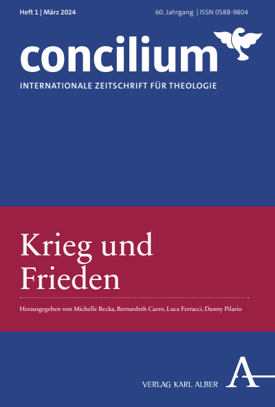 Cover der Ausgabe: Concilium Jahrgang 60 (2024), Heft 1
