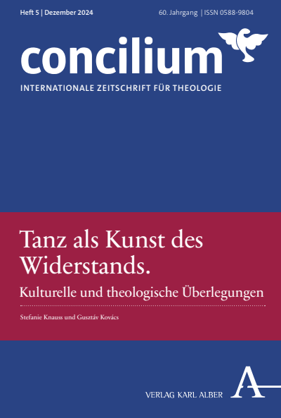 Cover der Ausgabe: Concilium Jahrgang 60 (2024), Heft 5