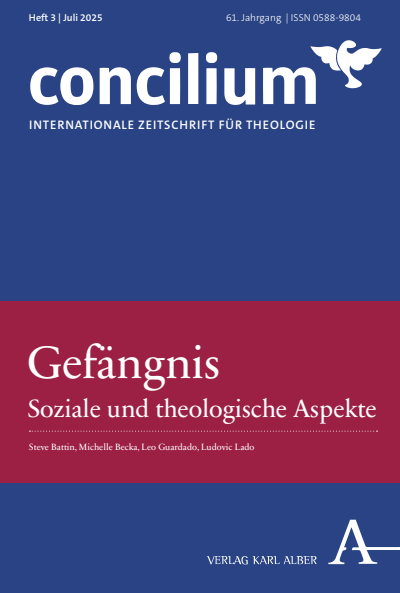 Cover of Volume: Concilium Volume 61 (2025), Edition 3