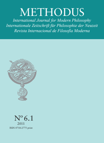 Cover der Ausgabe: Methodus Jahrgang 6 (2011), Heft 6.1