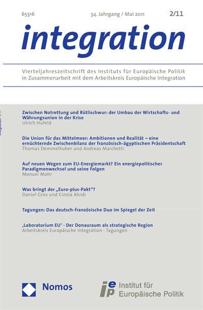 Cover of Volume: integration Volume 34 (2011), Edition 2