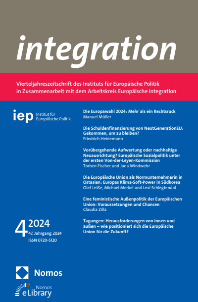 Cover of Volume: integration Volume 47 (2024), Edition 4