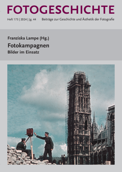 Cover of Volume: FOTOGESCHICHTE Volume 44 (2024), Edition 173