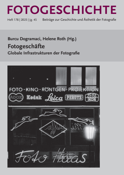 Cover der Ausgabe: FOTOGESCHICHTE Jahrgang 45 (2025), Heft 4