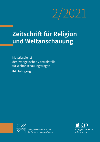 Cover of Volume: Zeitschrift für Religion und Weltanschauung (ZRW) Volume 84 (2021), Edition 2