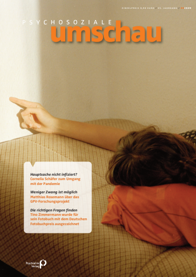 Cover of Volume: Psychosoziale Umschau Volume 35 (2020), Edition 4