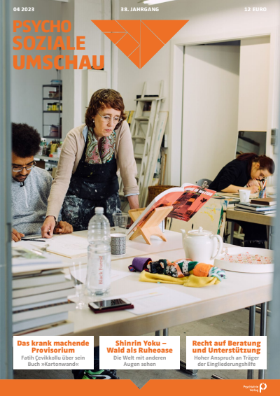 Cover of Volume: Psychosoziale Umschau Volume 38 (2023), Edition 4