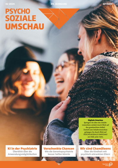 Cover of Volume: Psychosoziale Umschau Volume 39 (2024), Edition 2
