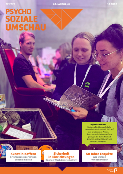 Cover of Volume: Psychosoziale Umschau Volume 40 (2025), Edition 2