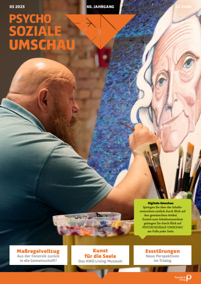 Cover of Volume: Psychosoziale Umschau Volume 40 (2025), Edition 3