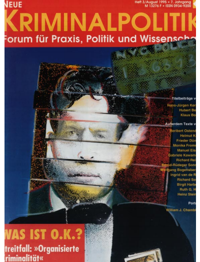 Cover der Ausgabe: NK Neue Kriminalpolitik Jahrgang 7 (1995), Heft 3