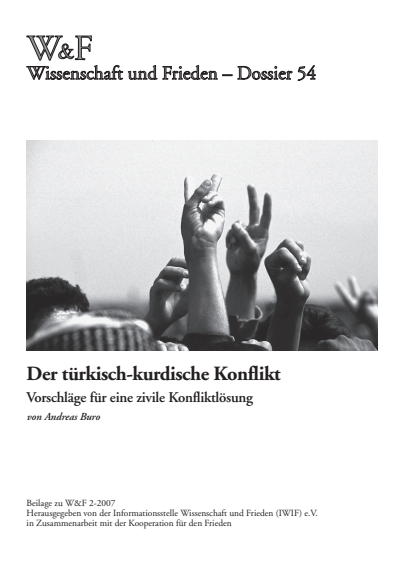 Cover der Ausgabe: Wissenschaft und Frieden Jahrgang 25 (2007), Heft 2 Dossier 54