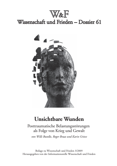 Cover der Ausgabe: Wissenschaft und Frieden Jahrgang 27 (2009), Heft 3 Dossier 61
