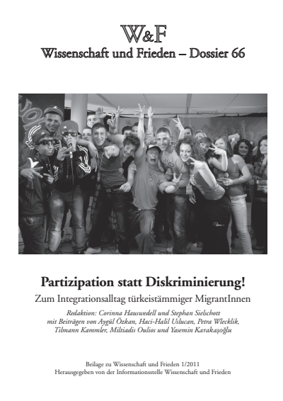 Cover der Ausgabe: Wissenschaft und Frieden Jahrgang 29 (2011), Heft 1 Dossier 66