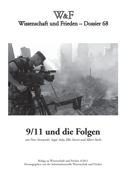 Cover der Ausgabe: Wissenschaft und Frieden Jahrgang 29 (2011), Heft 4 Dossier 68