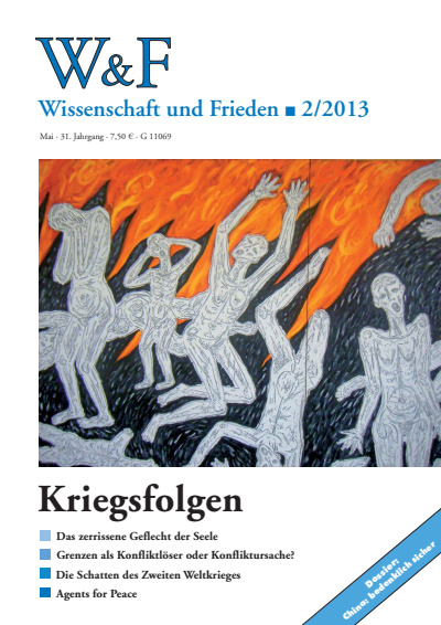 Cover of Volume: Wissenschaft und Frieden Volume 31 (2013), Issue 2