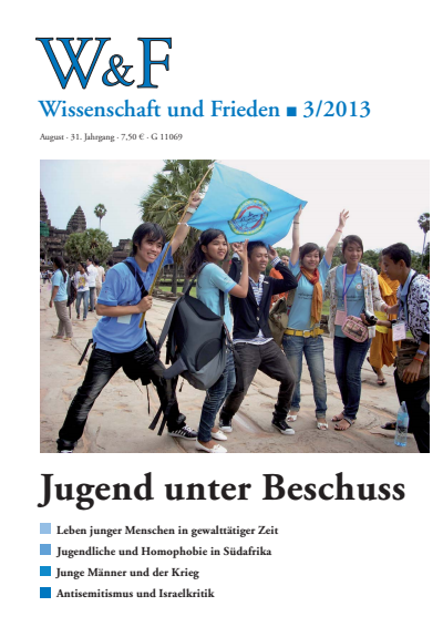 Cover of Volume: Wissenschaft und Frieden Volume 31 (2013), Issue 3