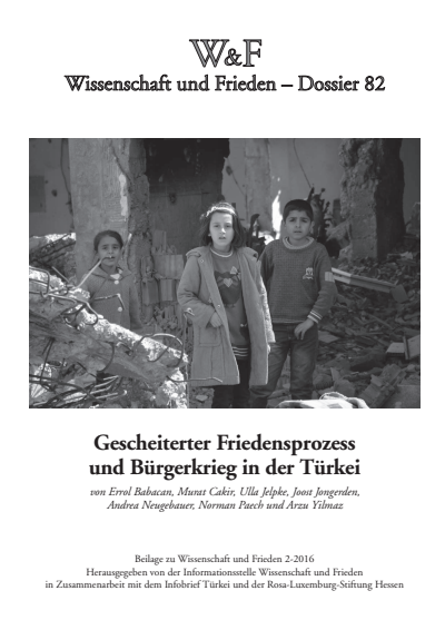Cover der Ausgabe: Wissenschaft und Frieden Jahrgang 34 (2016), Heft 2 Dossier 82