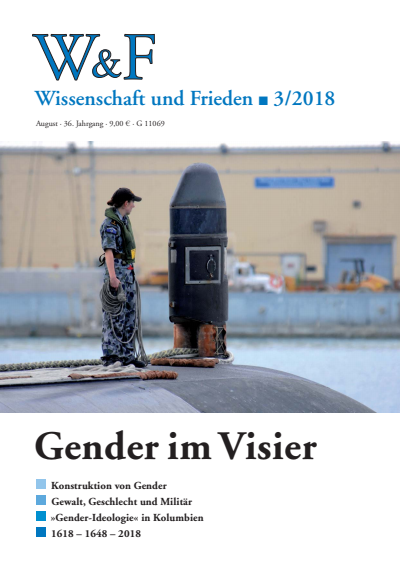 Cover der Ausgabe: Wissenschaft und Frieden Jahrgang 36 (2018), Heft 3
