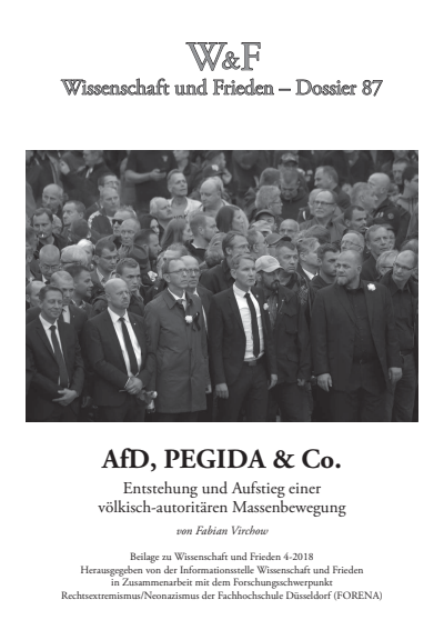 Cover of Volume: Wissenschaft und Frieden Volume 36 (2018), Issue 4 Dossier 87
