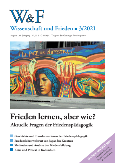 Cover of Volume: Wissenschaft und Frieden Volume 39 (2021), Issue 3
