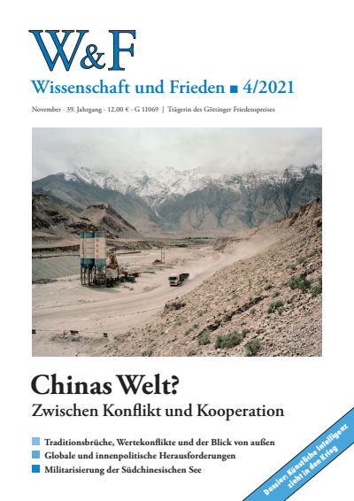 Cover of Volume: Wissenschaft und Frieden Volume 39 (2021), Issue 4