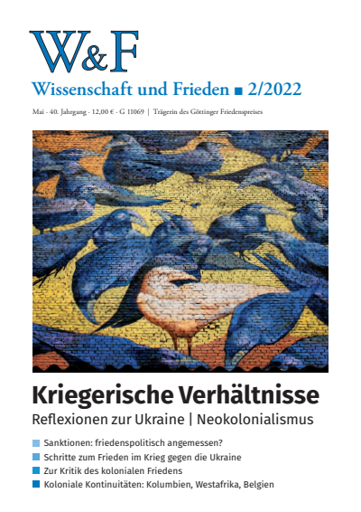 Cover of Volume: Wissenschaft und Frieden Volume 40 (2022), Issue 2