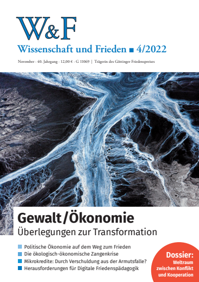 Cover of Volume: Wissenschaft und Frieden Volume 40 (2022), Issue 4